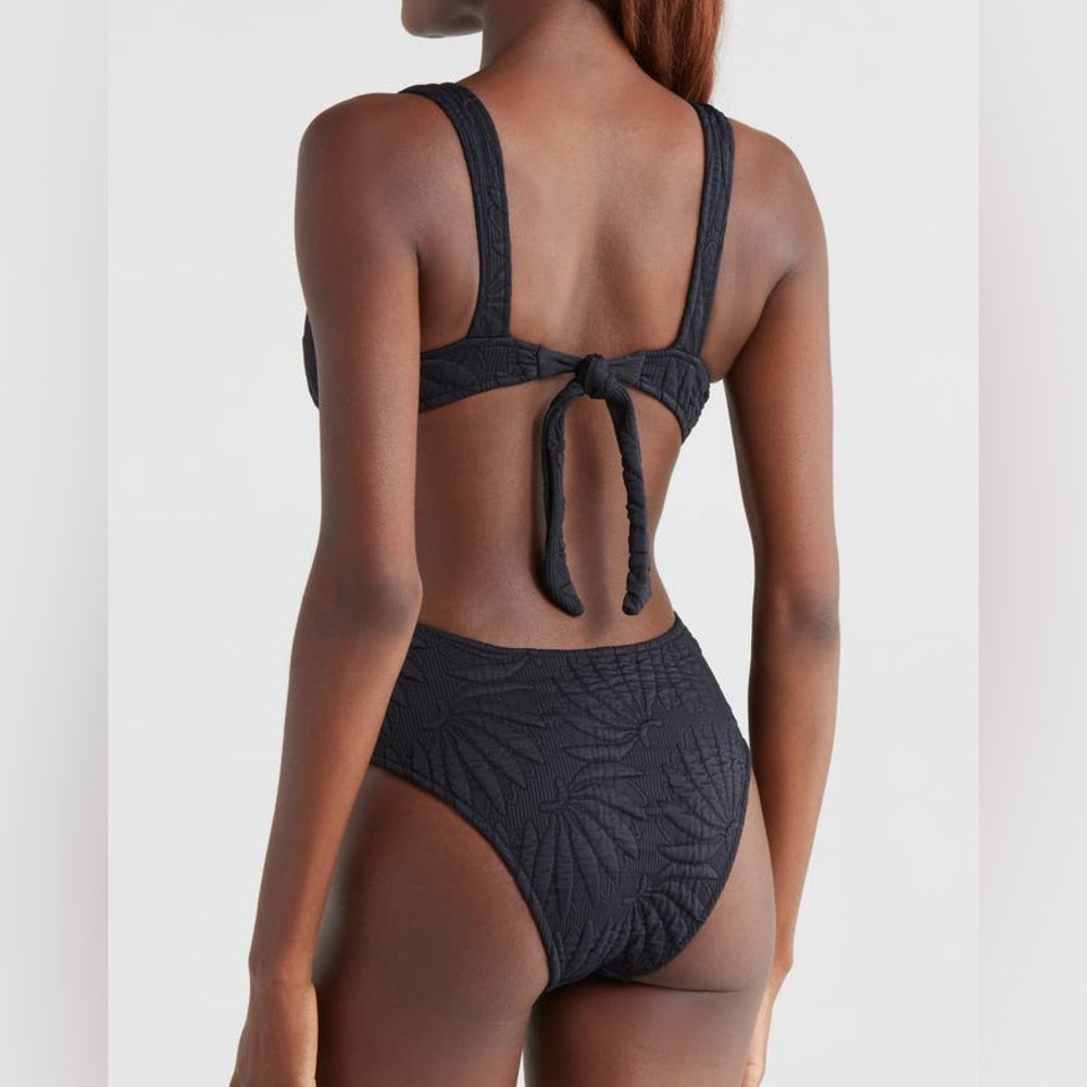 Farm Rio Copabanana Side Cutout Quilted One-Piece Swimsuit - Picture 2 of 10